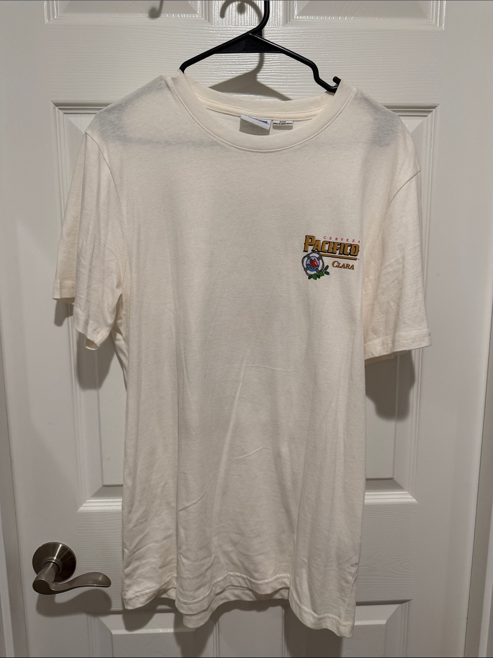 Pacifico Crewneck Tee - Men's Off-White Short Sleeve